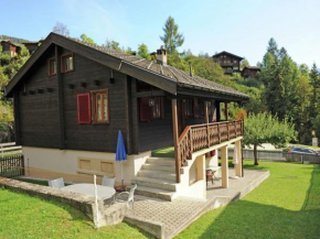holiday home in Blatten with private terrace